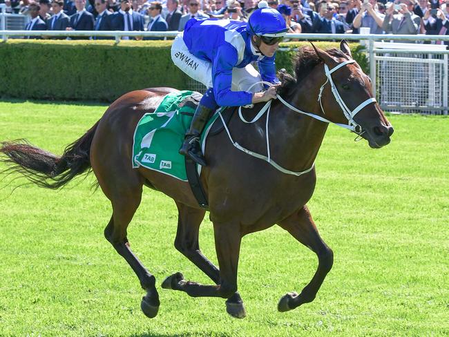 Jockey Hugh Bowman and Winx have a habit of making their wins together look too easy. Picture: AAP