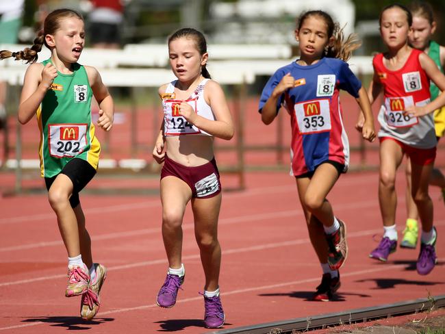 Event like the Little Athletics Regional Championships are not able to be held at the Sydney Academy of Sport athletics track. Picture: Troy Snook