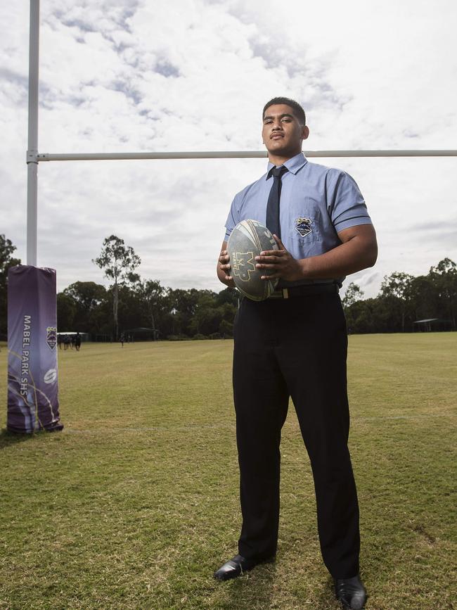 Alex Leapai junior. (News Corp/Attila Csaszar)