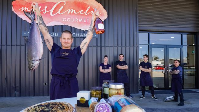 David Kapay owner of Miss Amelie Gourmet in Wodonga. Picture: Simon Dallinger