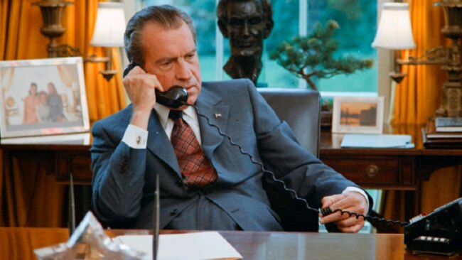 President Richard Nixon in the White House