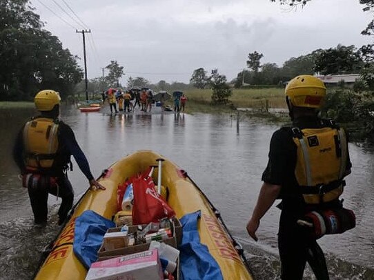 SOCIAL MEDIA IMAGE DISCUSS USE WITH YOUR EDITOR - FLOOD RESCUE: Members of the Volunteer Rescue Association Tweed District have been very active over the past few days assisting other agencies including the SES and Ambulance NSW. File Photo.