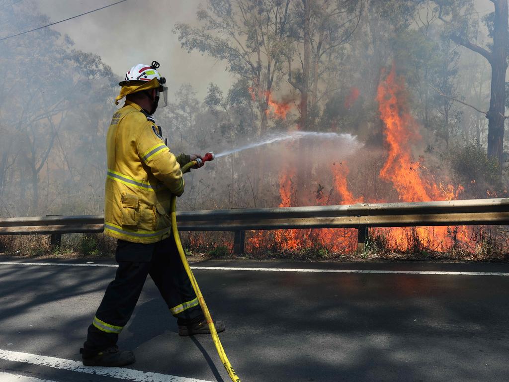 Bad weather has prevented hazard reduction burns. Picture: Max Mason-Hubers