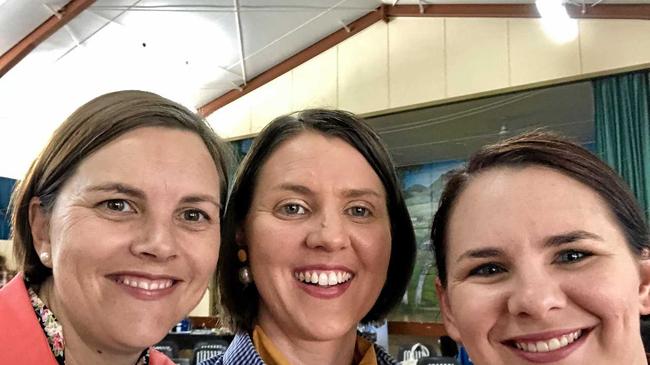 BIEDO CEO Kristy Frahm, Northern AgriServices representative Jess Bargenquast and BIEDO representative Sarah Aberdein. Picture: Contributed