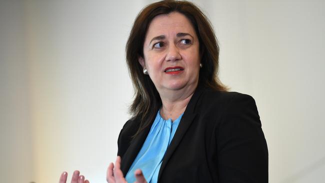 Queensland Premier Annastacia Palaszczuk on Tuesday. Picture: Dan Peled