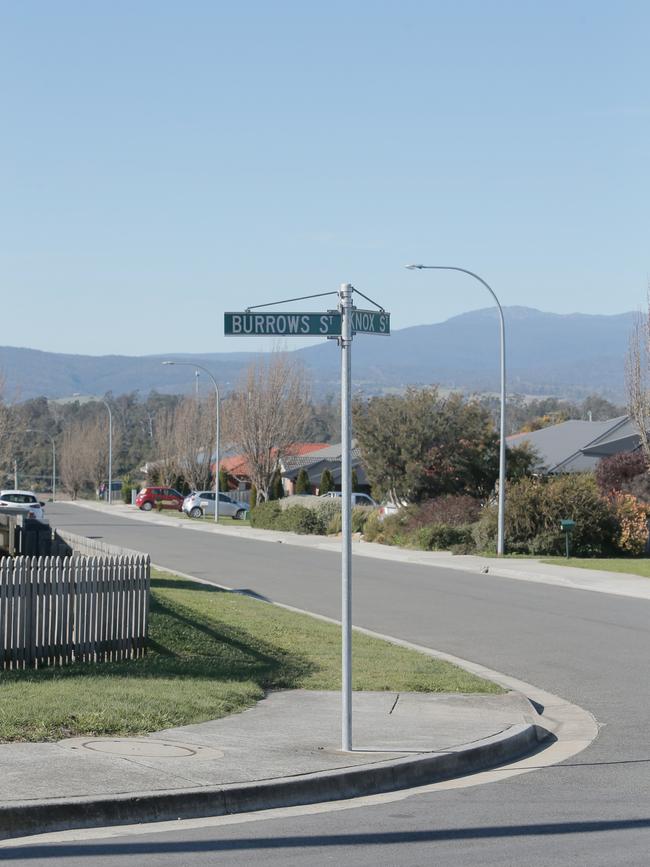 The corner of Burrows and Knox Streets in Prospect where Joshua Josef Barker hit and killed Dale James Watson with his car in March 2018. Picture: PATRICK GEE