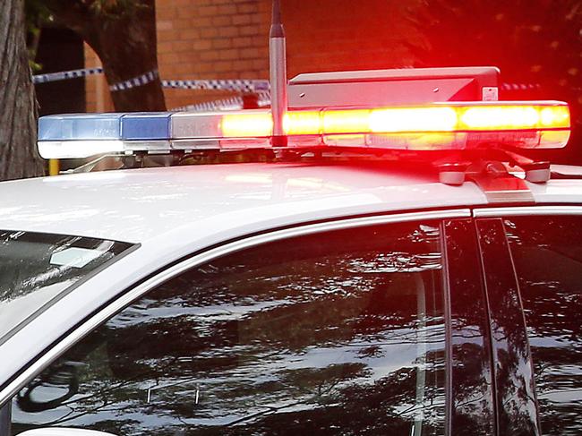 SYDNEY, AUSTRALIA - NewsWire Photos OCTOBER 4, 2024: Police on the scene in Lane Street , Wentworthville, where Police discharged their firearms , shooting two men in a stolen car that allegedly charged at Police from a carpark under an apartment block.  Picture: NewsWire / John Appleyard