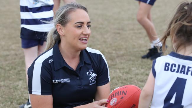 Moving to the Gold Coast was an important step for Alera Heyward’s footy journey. Picture: Glenn Hampson