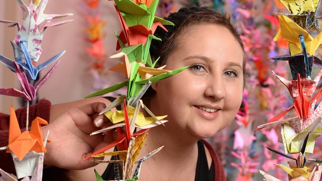 Lauren Krelshem is cancer-free, 14 years after she was first ­diagnosed. Picture: Naomi Jellicoe