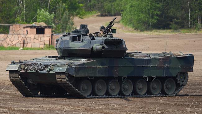 The German Leopard 2s will require the least maintenance for Ukraine. Picture: AFP