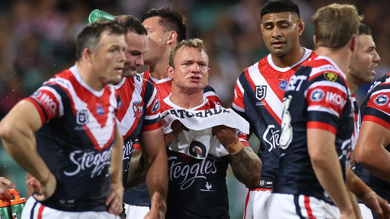 The Roosters conceded some soft tries. (Photo by Cameron Spencer/Getty Images)