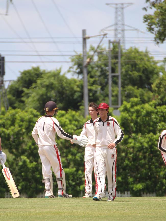 Harry Frost struck for two key wickets in Gregory Terrace’s tight win over BBC.