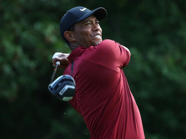 Tiger Woods during the 2018 PGA Championship. Picture: Jamie Squire/Getty Images/AFP