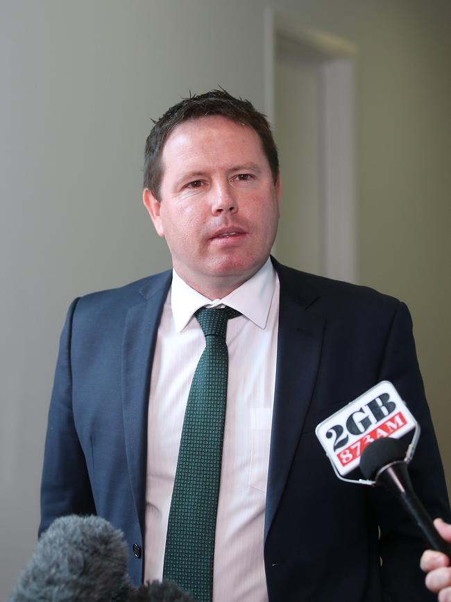 Andrew Broad has resigned as the Assistant Minister to the Deputy PM. Picture: Kym Smith