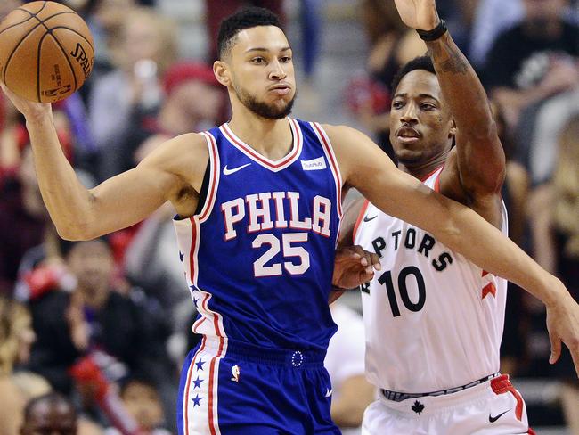 NBA Ben Simmons stars for Philadephia vs Houston | news.com.au ...