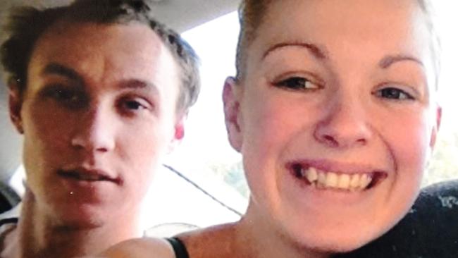 Maddison Murphy-West with her violent drug-dealing boyfriend Troy Boothey.