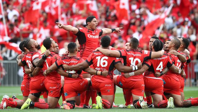 Tonga‘s passion at the World Cup was infectious. (Phil Walter/Getty Images)