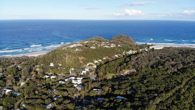 Point Lookout on North Stradbroke Island. Picture: File photo/Supplied