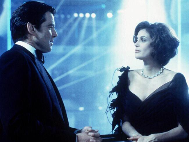 Pierce Brosnan did not enjoy working with Teri Hatcher in Tomorrow Never Dies.  Picture:  Supplied