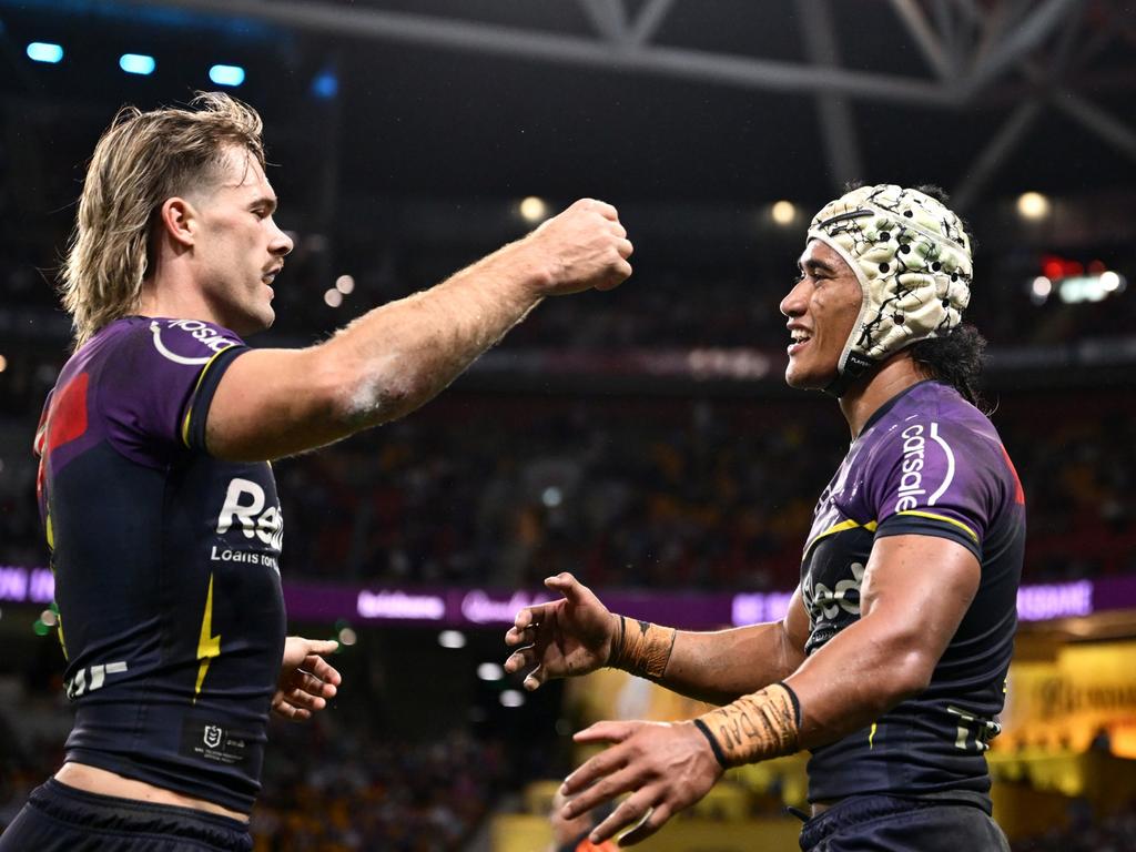 Sua Faalogo made some brilliant plays. Picture: Hannah Peters/Getty Images
