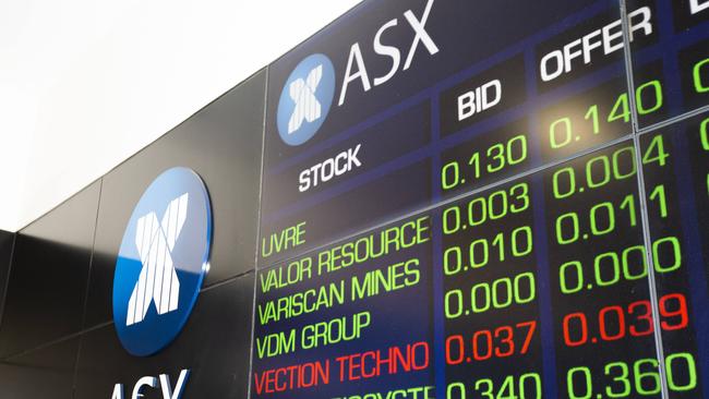 SYDNEY, AUSTRALIA - NCA NewsWire Photos - 12 OCTOBER, 2023: The Australian Stock Exchange in Sydney.Picture: NCA NewsWire / Christian Gilles