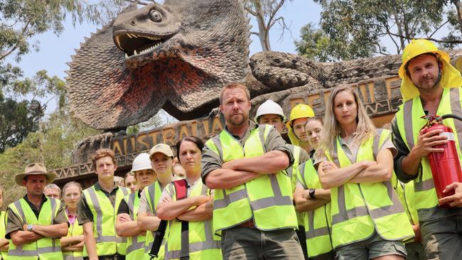 The Australian Reptile Park says they are prepared and ready to take on the bushfire threat. Picture: Australian Reptile Park