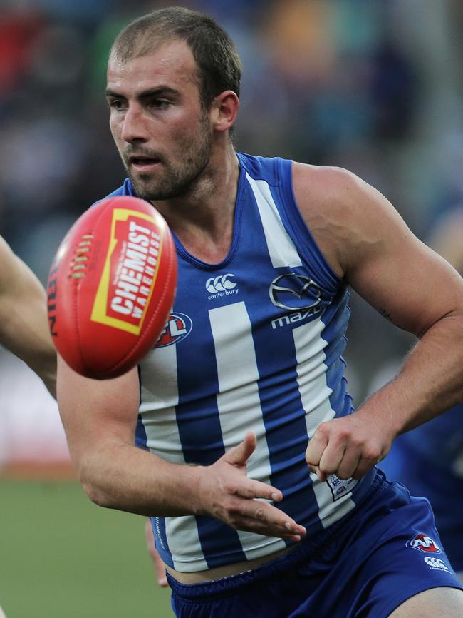 Jamie Macmillan feels Ben Cunnington has been slighted. Picture: Luke Bowden