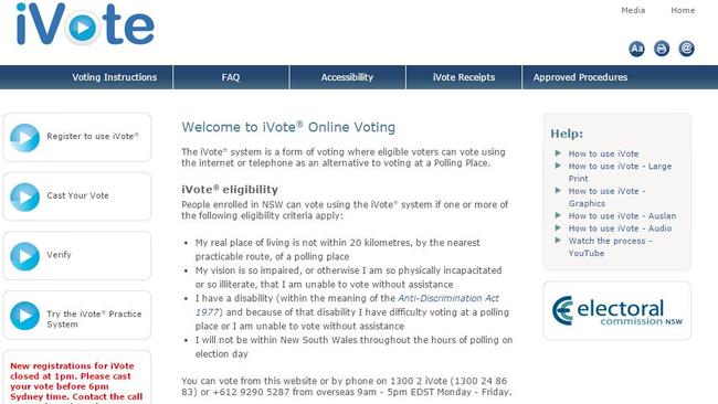 iVote will not be used at the 2023 State Election, in a move that has angered blind and low vision advocacy groups.