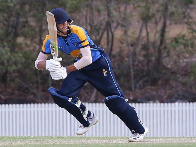 Gold Coast Dolphins all-rounder Hugo Burdon. Picture: Mike Batterham