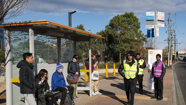 Transport disruptions have been common across Melbourne due to major works such as those on the West Gate Tunnel Project. Picture: Ian Currie