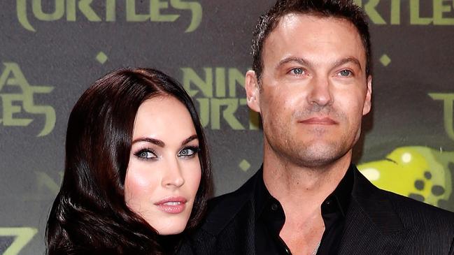 Megan Fox and Brian Austin Green. Picture: Andreas Rentz/Getty Images