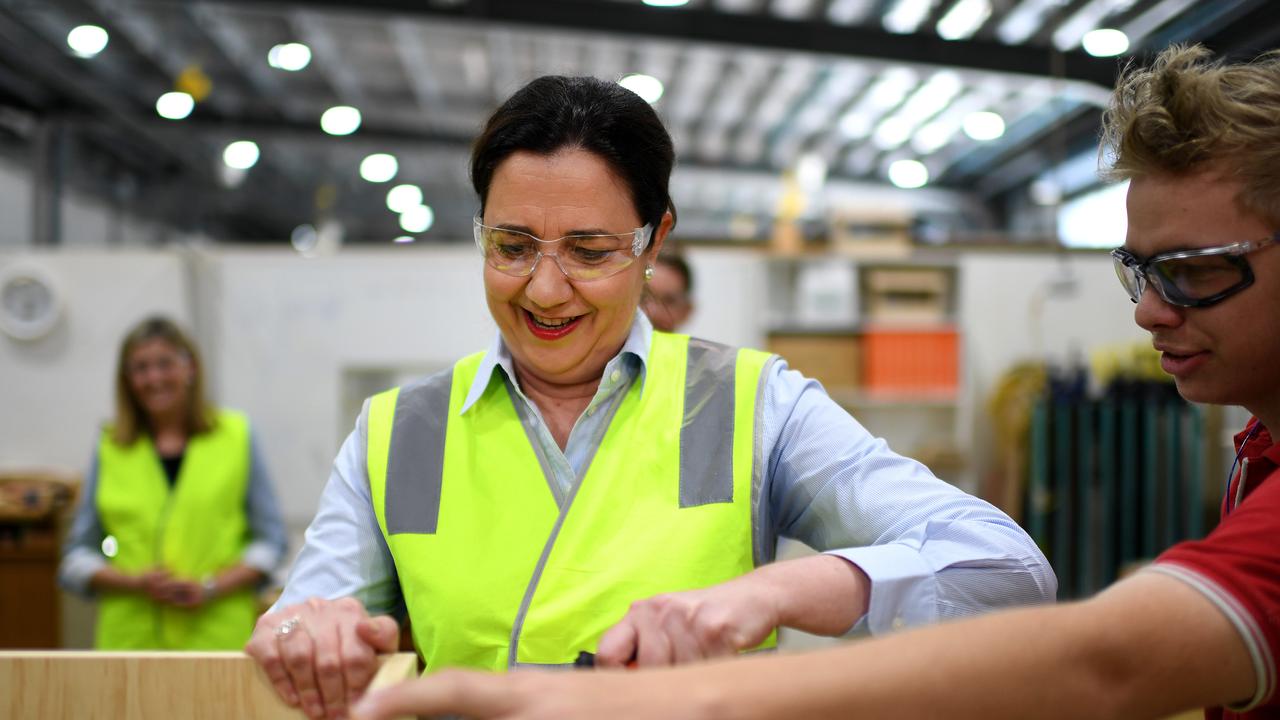 Queensland Premier Annastacia Palaszczuk is standing firm on her state’s borders. Picture: Dan Peled/NCA NewsWire