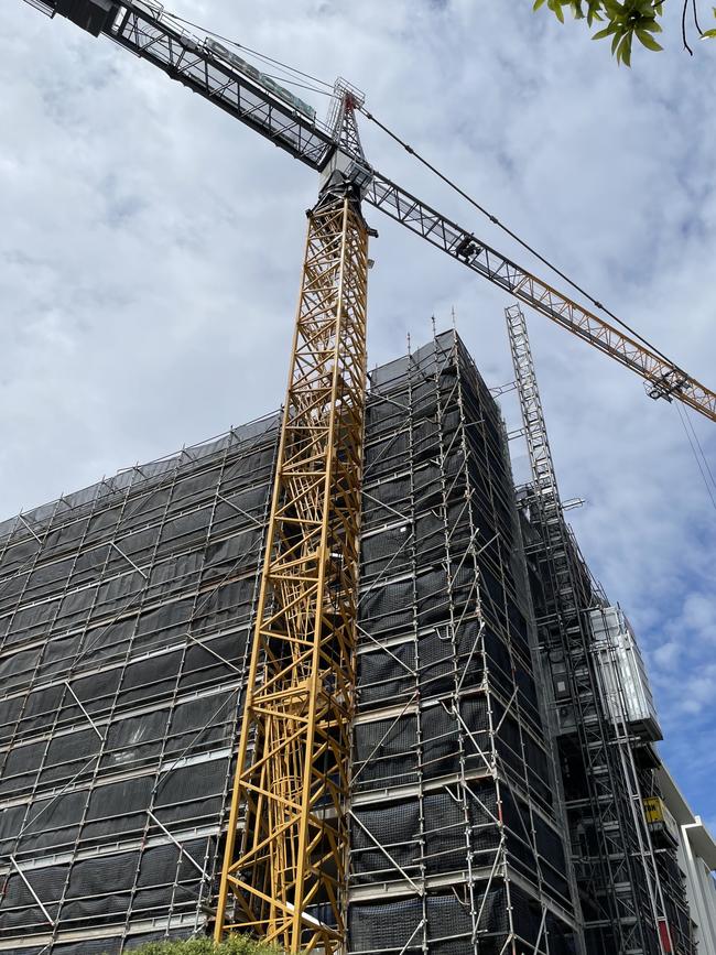 The Waverley Residences, under construction by Descon in Southport.