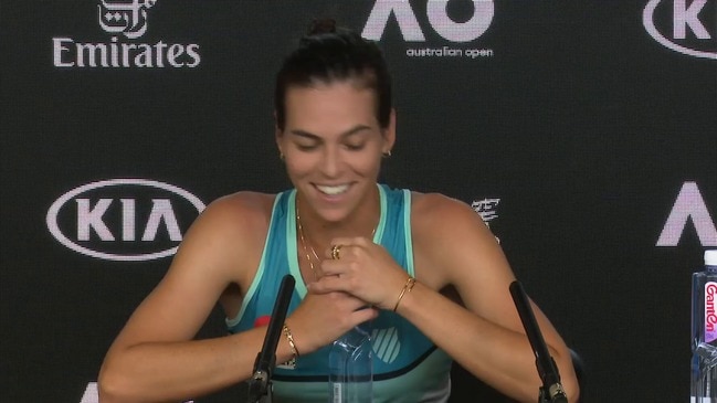 Ajla Tomljanovic Corrects Italian Journalist On Use Of Word Fiance When Referring To Boyfriend Matteo Berrettini The Advertiser