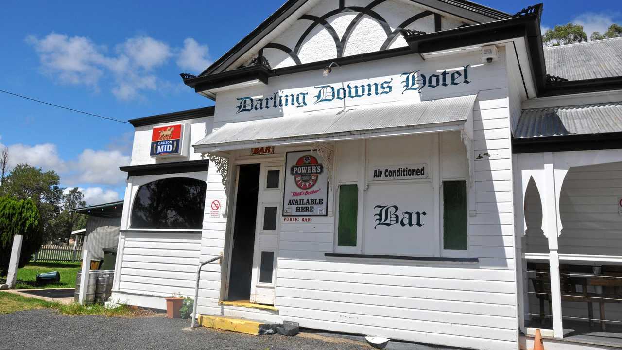 The Darling Downs Hotel will play host to the Sandy Creek Pig Races on March 15.Photo Jayden Brown / Warwick Daily News. Picture: Jayden Brown