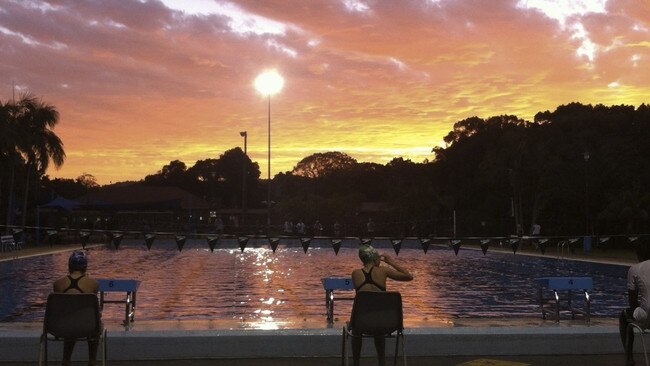 The popular public pool. Picture: Facebook