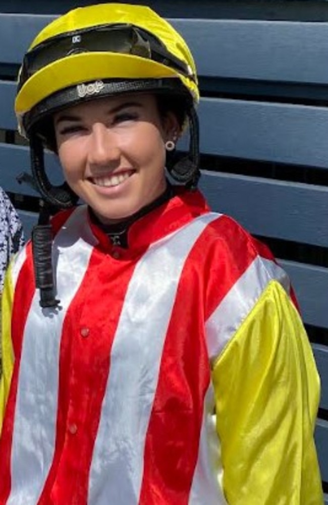 Apprentice jockey Tahlia Fenlon.