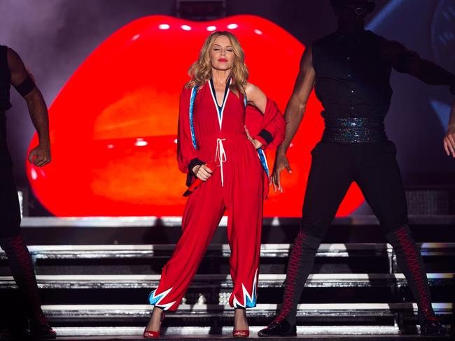 She’s red-y. Picture: Getty Images