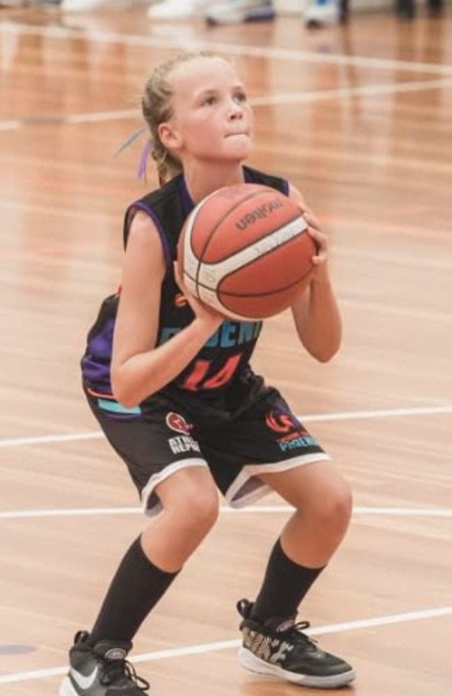 Sunshine Coast Phoenix player Nevaeh Sammon.