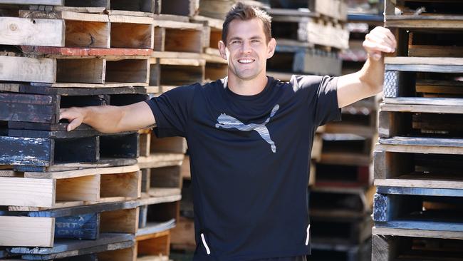 Luke Hodge ahead of the 2015 season. Picture: Wayne Ludbey