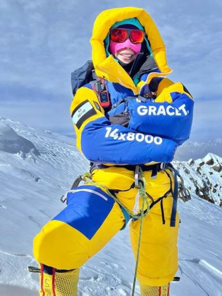Some climbers have questioned how she managed the climb in record time given the horrific weather conditions.
