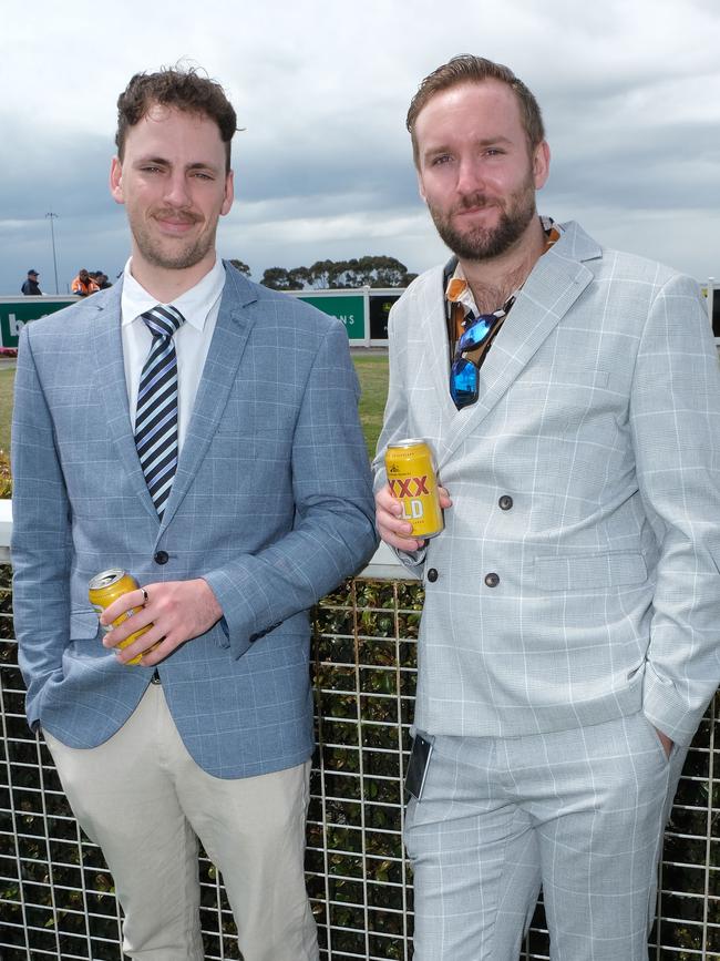 Jordan Reid and Connor White Picture: Mark Wilson