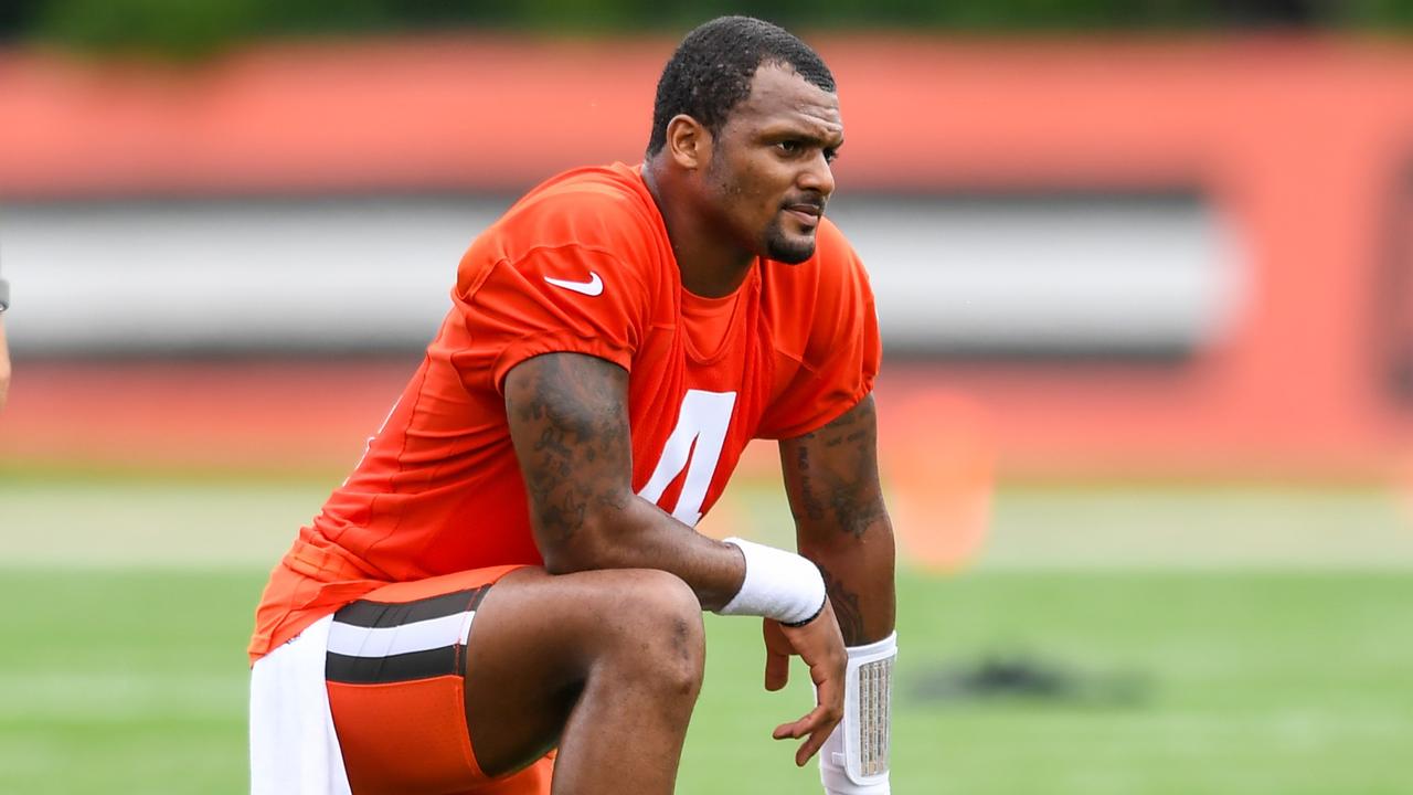 Deshaun Watson has reached settlements with 20 women. Nick Cammett/Getty Images/AFP