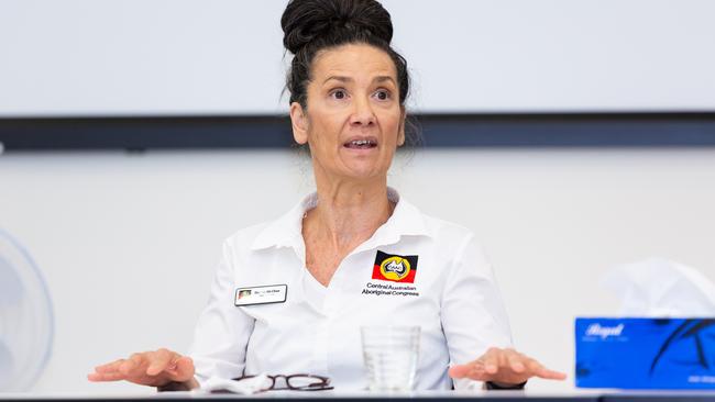 Central Australian Aboriginal Congress CEO Donna Ah Chee in 2020. Photo: EMMA MURRAY