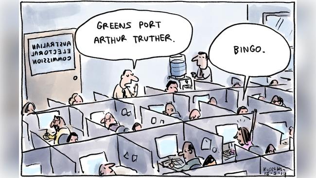 Jon Kudelka Letters Cartoon for 15-05-2019. Version: Letters Cartoon  (1280x720 - Aspect ratio preserved, Canvas added)COPYRIGHT: The Australian's artists each have different copyright agreements in place regarding re-use of their work in other publications.Please seek advice from the artists themselves or the Managing Editor of The Australian regarding re-use.