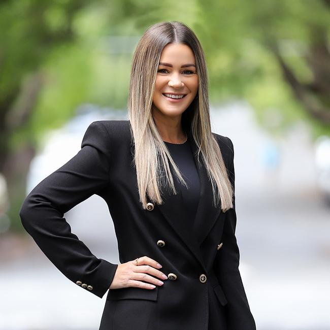 Sammy Pretsel of Coronis Real Estate in Lutwyche is a talent acquisition officer and growing TikTok personality. Picture: Coronis