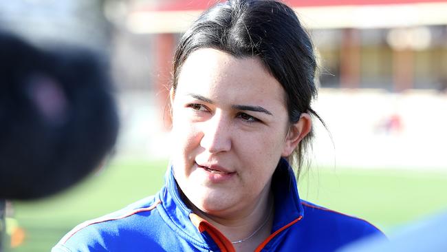 Laura Kane will oversee how the AFL negotiates the Covid minefield this season.