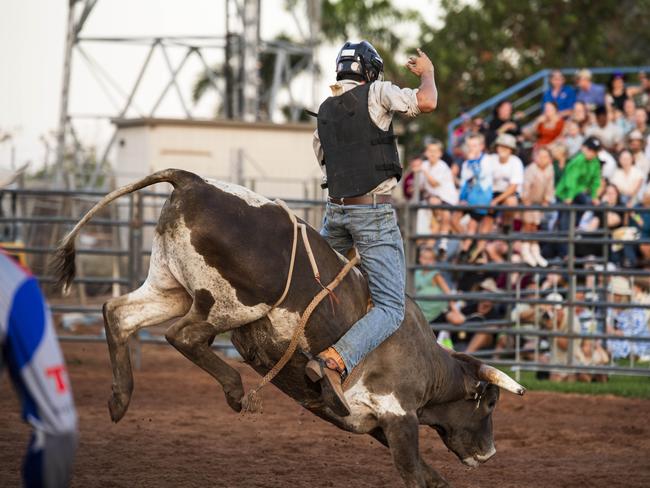 All the action at the sold-out 50th iteration of the Noonamah Tavern and Rodeo. Picture: Pema Tamang Pakhrin