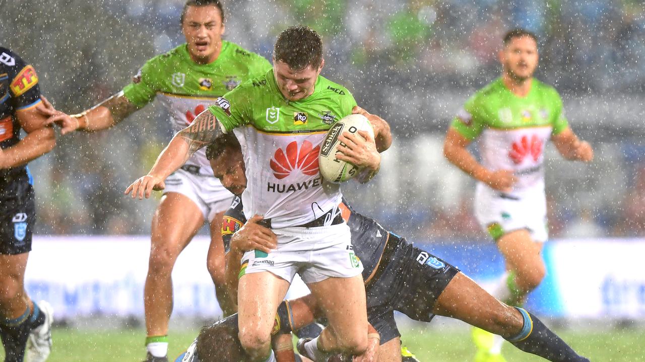 Rain will likely impact the Raiders clash with the Knights. (Photo by Bradley Kanaris/Getty Images)