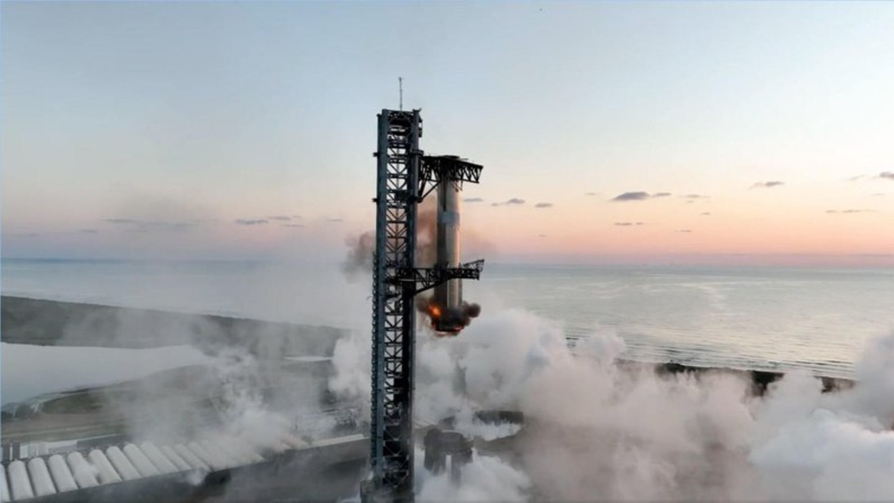 The property is located just a stone’s throw from the SpaceX Starbase — and a short drive from the company’s beachfront launch site in Boca Chica. (Picture: SpaceX / Handout/Anadolu via Getty Images)